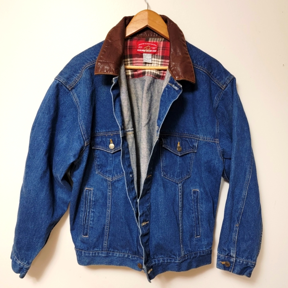 Marlboro Country Store vintage jean jacket